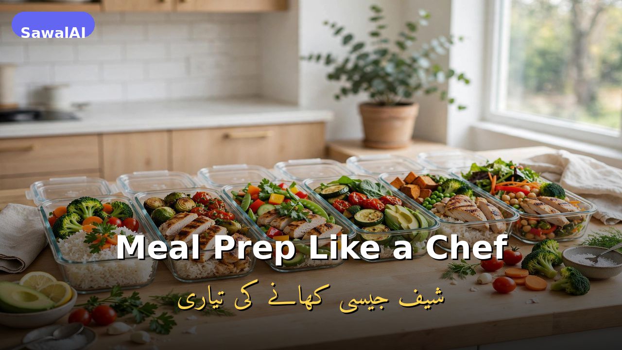 Meal Prep Like a Chef: Plan, Batch Cook & Eat Healthy on a Budget